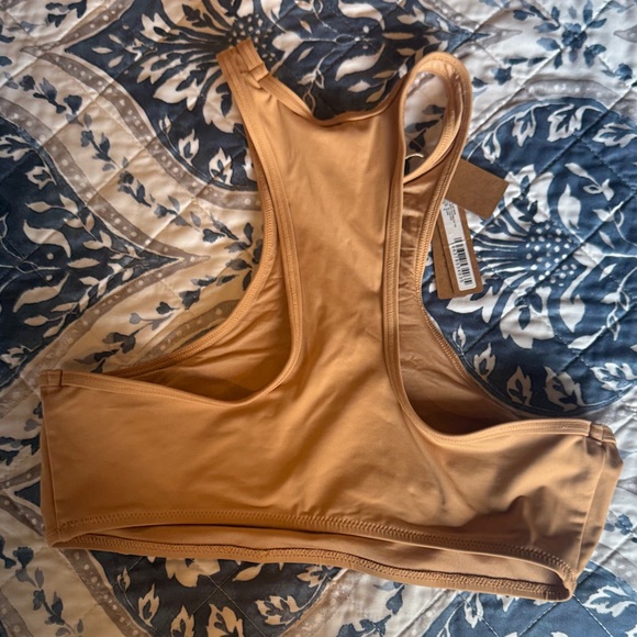 Women's Tan Sports Bra - Picture 2 of 5